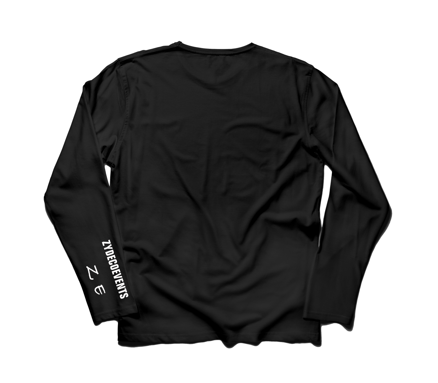 Zydeco Events - Long Sleeve Black Shirt