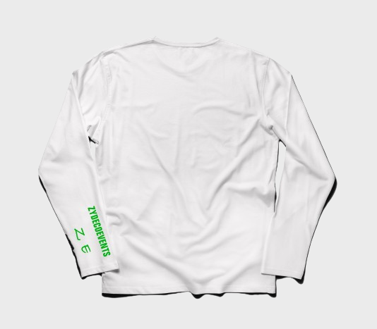 Zydeco Events - Long Sleeve White Shirt