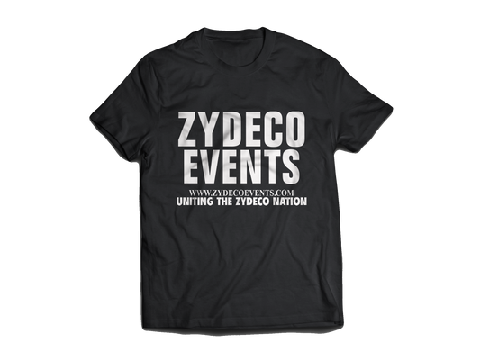 Zydeco Events - Black Short Shirt