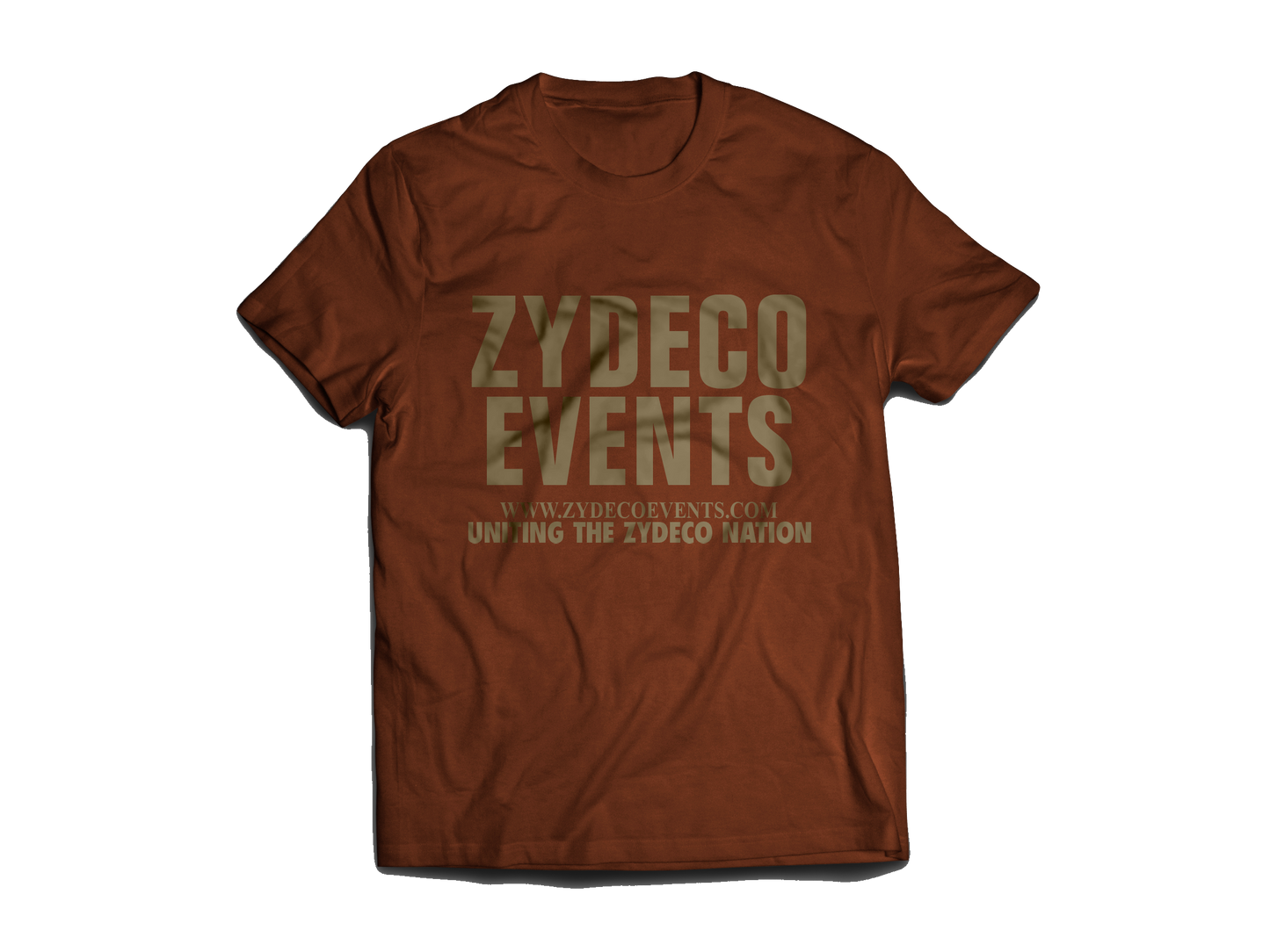 Zydeco Events - Chocolate Short Shirt