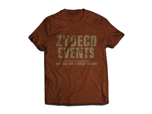 Zydeco Events - Chocolate Short Shirt