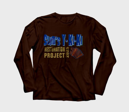Slims Y-Ki-Ki - Long Sleeve Chocolate Shirt