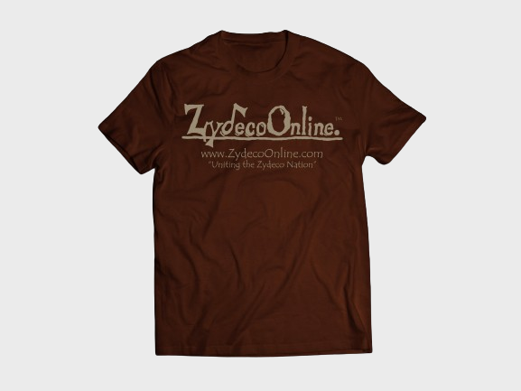 Zydeco Online - Chocolate Shirt