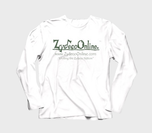 Zydeco Online - Long Sleeve White Shirt